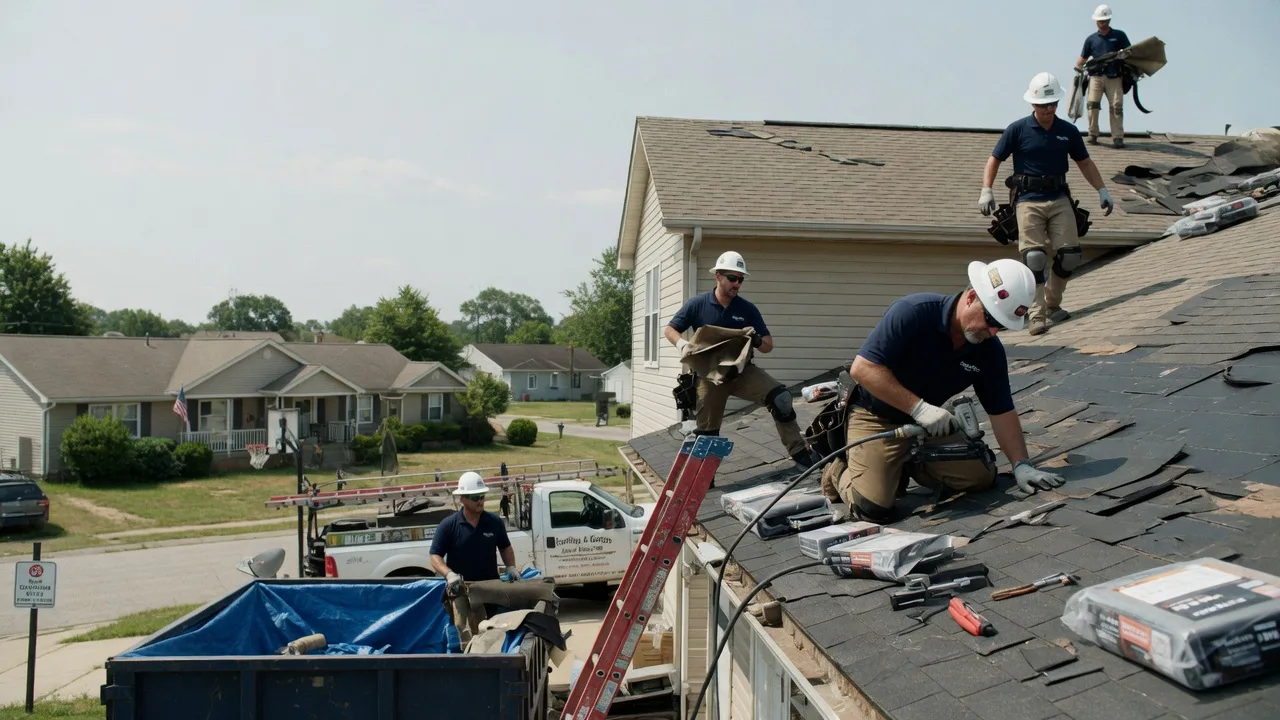 Roof Replacement in Goodwine, IL near me